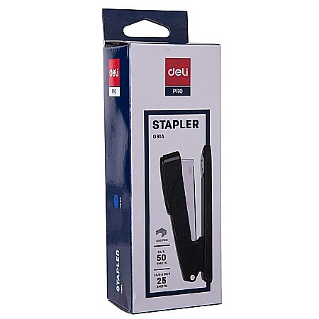 Capsatoare și decapsatoare - Capsator 50 coli negru Deli