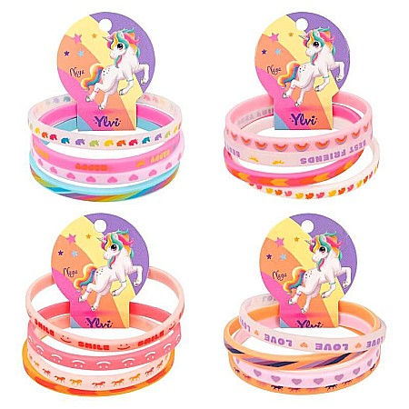 Cosmetice și bijuterii copii - Ylvi bratari silicon 1-12689