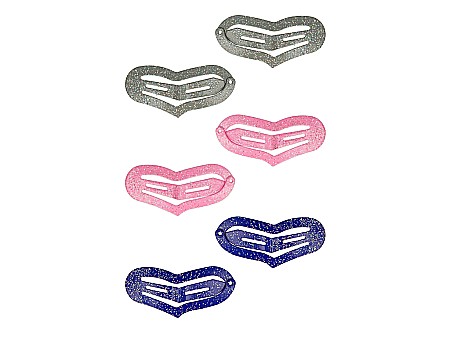 Accesorii personale și beauty - Bbk set agrafe inima 2-12115