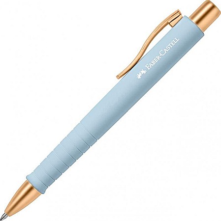 Birotică și accesorii birou - Pix cu mecanism bleu-auriu poly ball xb urban fc241186