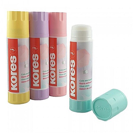 Artă și creativitate - Lipici stick 40g pastel kores ko16409