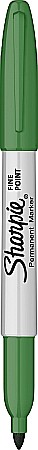 Rechizite școlare - Marker permanent sharpie f verde canepa 1836459
