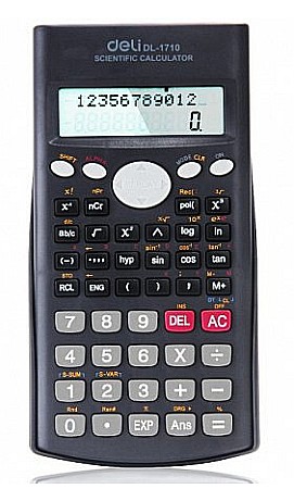 Instrumente și accesorii birou - Calculator stiintific 165 x 88 x 23 mm plastic negru