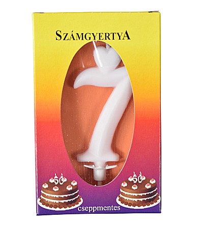 Articole Party - Lumanare cifra 7 30159