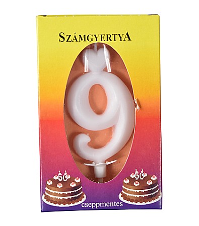 Articole Party - Lumanare cifra 9 30161