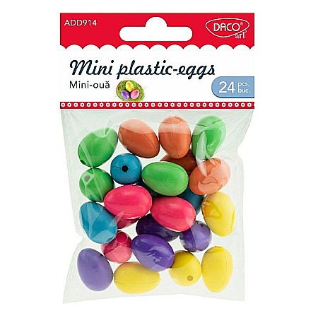 Accesorii craft - Accesorii craft mini oua plastic 2.5 cm Daco