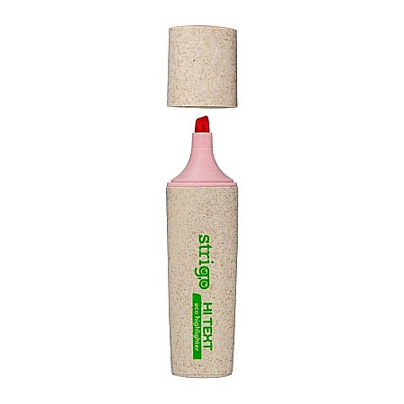 Textmarker - Evidentiator Strigo Eco-Friendly roz pastel