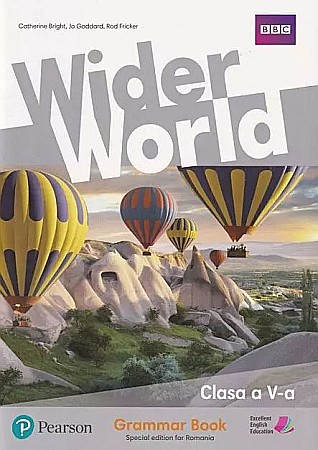 Cărți - Wider World. Grammar Book. Clasa a V-a - Catherine Bright, Rod Fricker, Jo Gaddard
