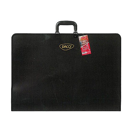 Accesorii pictură - Mapa portofoliu desen A2 Daco  negru 46x64x4cm