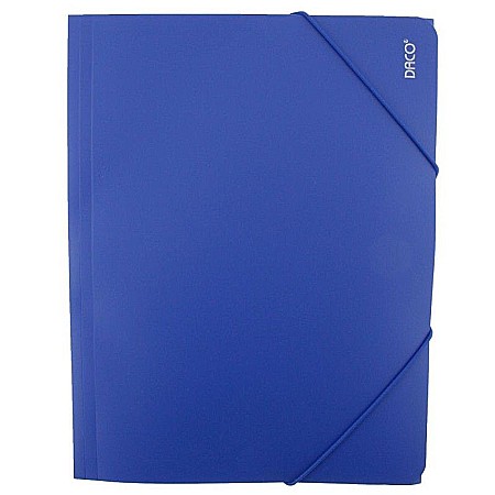 Mape și serviete - Mapa plastic cu elastic daco mp250a