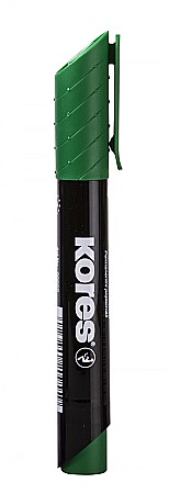 Birotică și accesorii birou - Marker permanent 3 mm Kores varf rotund verde