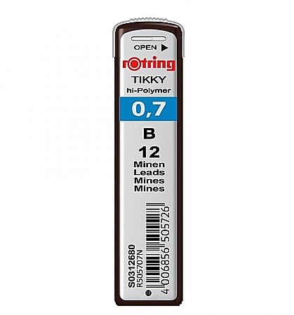 Birotică și accesorii birou - Mina creion 0.7 mm B Rotring ro312680
