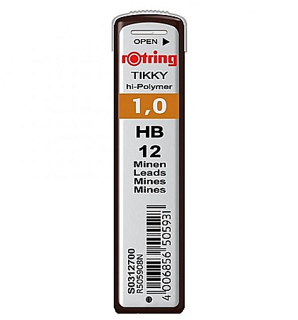 Birotică și accesorii birou - Mina creion 1.0 hb rotring ro312700