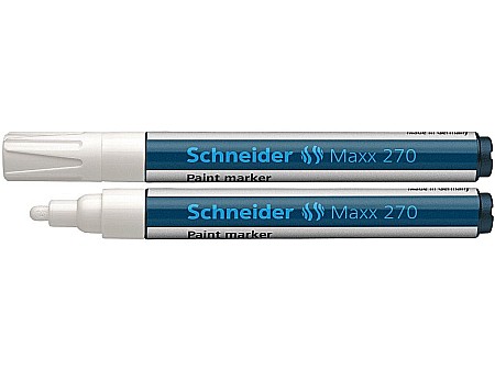 Markere - Marker paint 270 1-3mm schneider alb