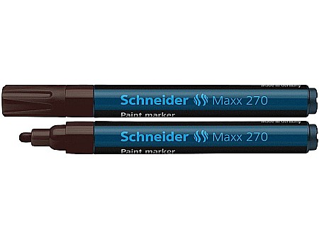 Markere - Marker paint 270 1-3mm schneider maro
