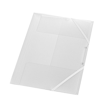 Organizare și arhivare - Mapa A4 pp 15mm cu elastic alb translucid Herlitz