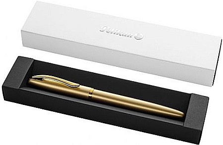Promoții de Toamnă - Stilou jazz noble elegance yellow gold in cut eleg 821827