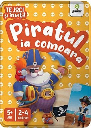 Cărți - Piratul ia comoara/te joci si inveti