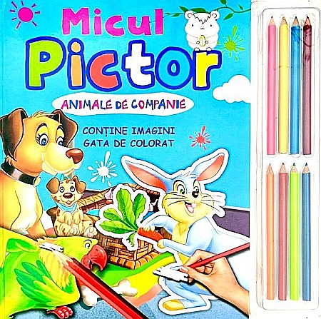 Cărți - Micul pictor: Animale de companie