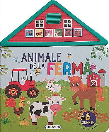 Cărți - Carte cu sunete Animale de la fermă