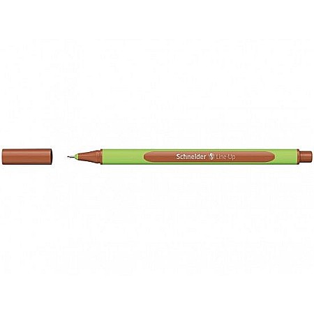 Linere - Fineliner line-up 04 mahogany-brown