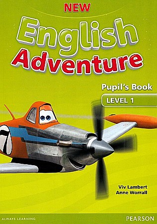 Cărți - New English Adventure - Level 1. Pupil's Book + DVD - Viv Lambert, Anne Worrall