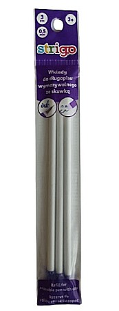 Rechizite școlare - Rezerve strigo petite pix cu capac cu stergere 3/set ssc084