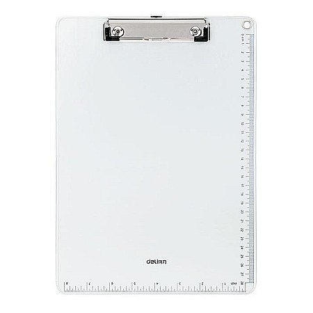 Clipboarduri - Clipboard A4 simplu metal cu rigla Deli