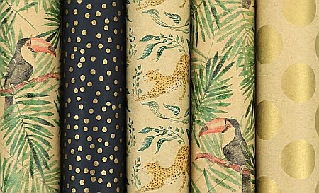 Hârtie pentru impachetat - Hartie ambalaj rola 70cm x 2m celine rotolux rl370515