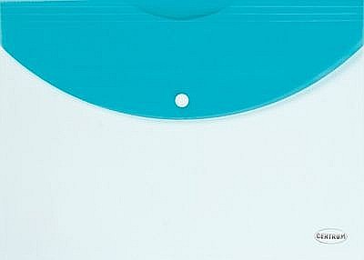 Mape și serviete - Centrum plic plastic A4 albastru Centrum