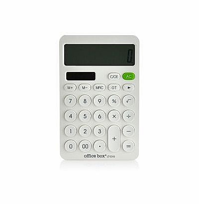 Instrumente și accesorii birou - Calculator colorline 12 digits culoare alb lt-d1000
