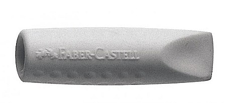 Promoții de Toamnă - Radiera capac Grip 2001 gri set 2 buc Faber-Castell