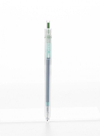 Pixuri - Pix gel cu mecanism 0.5 mm verde Deli