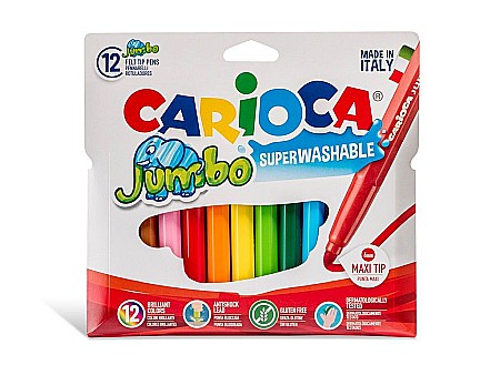 Instrumente de scris - Carioca jumbo superwashable 12/set skr060