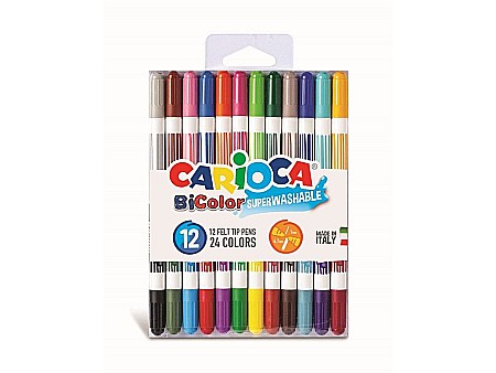 Instrumente de scris - Carioca bi-color 12/set skr069