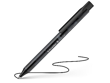 Rechizite școlare - Pix gel schneider fave 0.7 negru