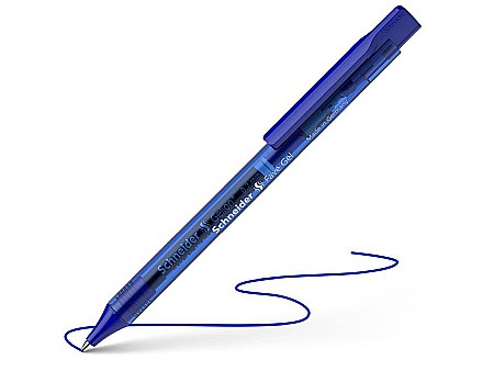 Rechizite școlare - Pix gel schneider fave 0.7 albastru