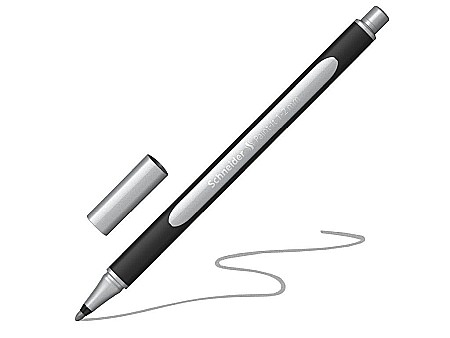 Rechizite școlare - Liner metalic schneider paint-it 020 1-2mm silver metallic