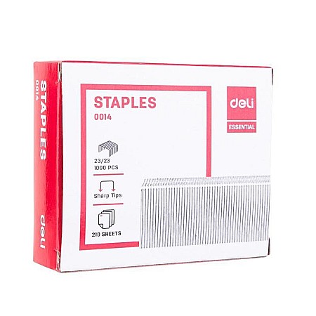 Birotică și accesorii birou - Capse 23/23 deli dle0014