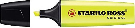 Birotică și accesorii birou - Textmarker stabilo boss galben 70/24