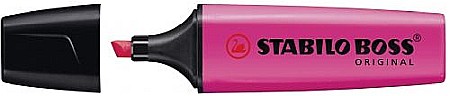 Birotică și accesorii birou - Textmarker stabilo boss roz 70/56
