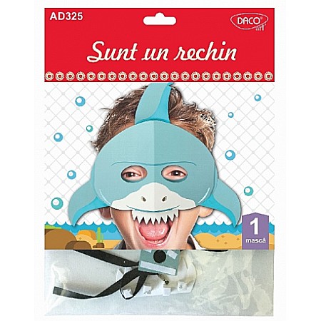 Artă și creativitate - Accesorii craft masca Sunt un rechin Daco
