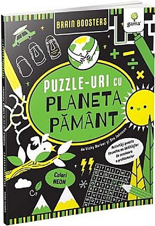 Hobby și activități pentru copii - Puzzle-uri cu Planeta Pamant - Vicky Barker