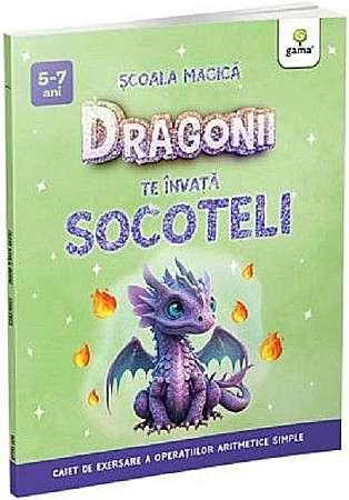 Materiale educaționale - Dragonii te invata socoteli