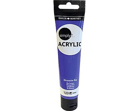 Culori acrilice - Cul acril simply 75ml 123 fl126975123