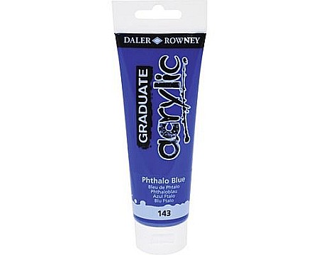 Artă și creativitate - Cul acril graduate 120ml phthalo blue fl123120143