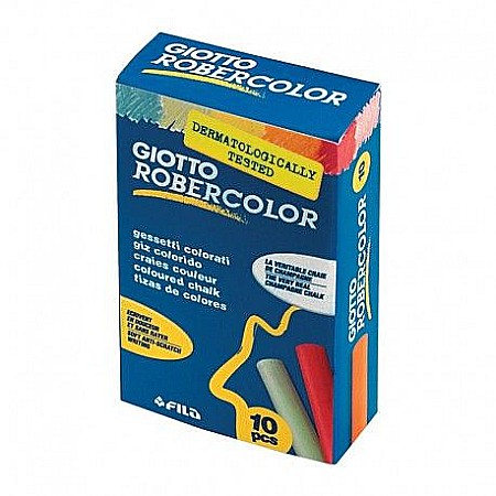 Cretă școlară și creativă - Creta colorata robercolor set 10buc giotto l0538900