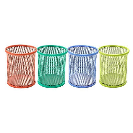 Birotică și accesorii birou - Suport instrumente de scris mesh color deli dle9153