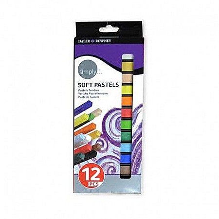 Rechizite școlare - Pastel soft simply set 12buc daler rowney fl157500112