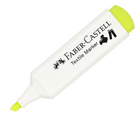 Rechizite școlare - Marker textile galben neon fc159528